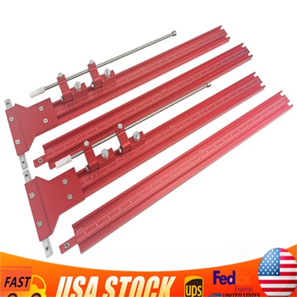 Aluminium Woodworking Parallel Saw Track Universal Saw Guide Rail Carpentry
