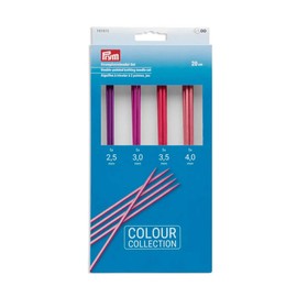 Prym 191972 Knitting Needle Set Aluminium Coloured 2.5-4/20