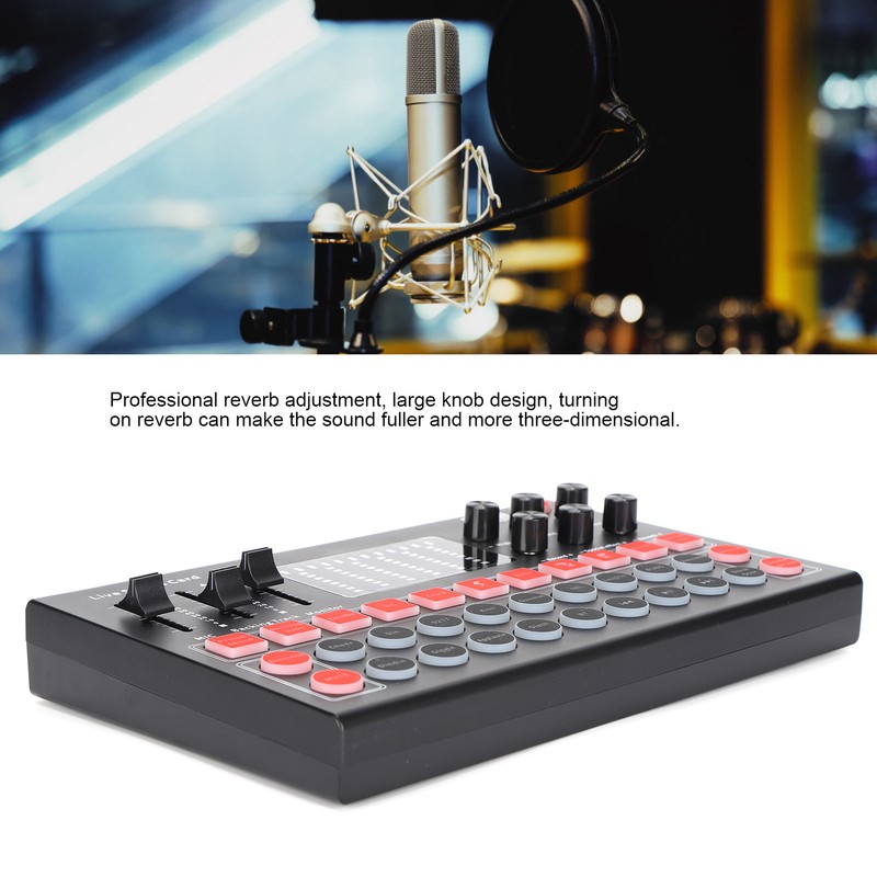 M9 Bluetooth Sound Card Set Stable Signal Live Sound Card