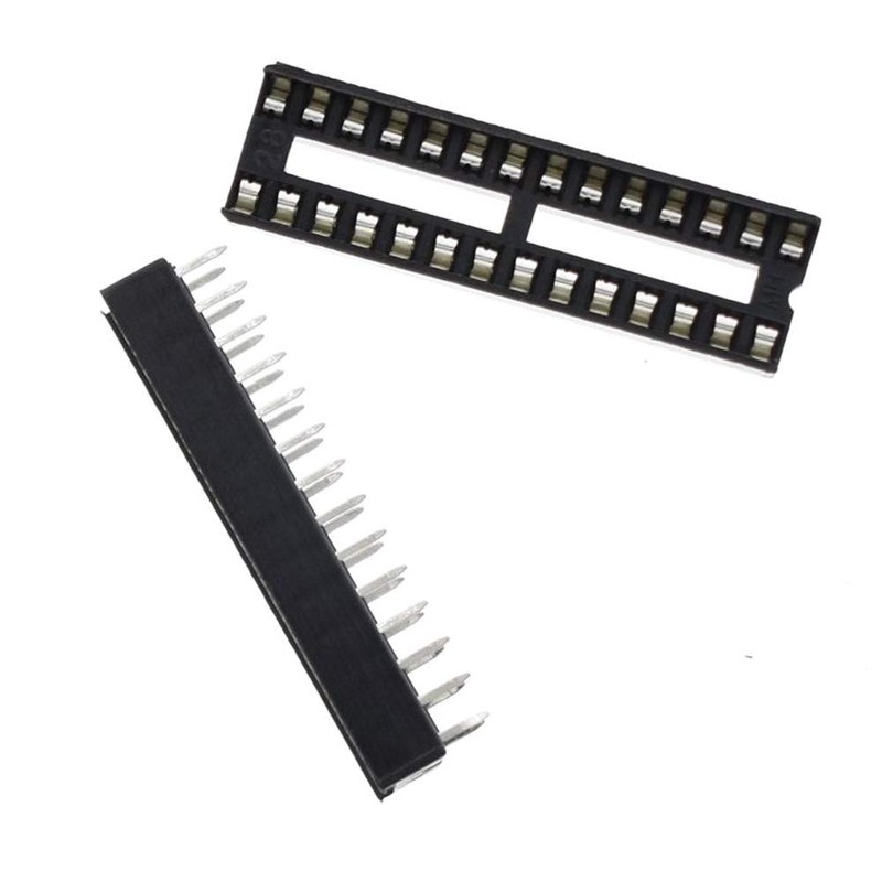 Youmile 50PACK DIP IC-Sockel 28Pin Narrow 2 Row 2,54 mm