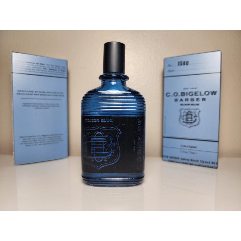 Generic 3 x Elixir Blue Cologne 1580, Bigelow, each 2.5