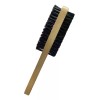 Gala Cepillo Doble De Onda De Madera Natural Para Barbero