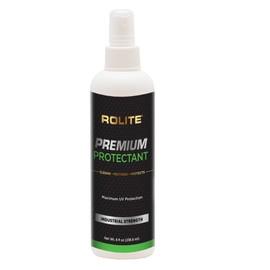 Rolite Premium Protectant (8oz) with Maximum UV Protection for Interior & Exterior Vinyl, Plastic, Rubber, Dashboards for Automotive, Marine, RVs