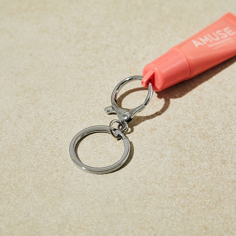 AMUSE 틴트 밤 키링 AMUSE Tint Balm Keyring, 01 라이스