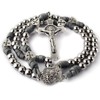 HanlinCC Large and Heavy Stainless Steel Beads Rugged Durable Paracord
