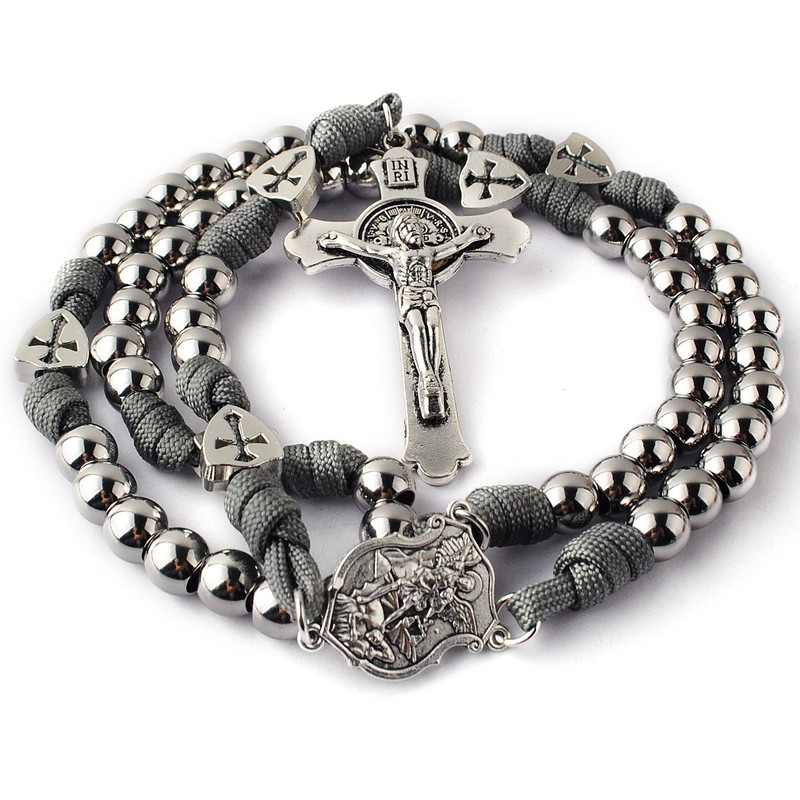 HanlinCC Large and Heavy Stainless Steel Beads Rugged Durable Paracord