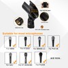 Mic Crab Clamp Microphone Mount, Desk Pipe Pole Clamp Mic