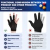 ANIMSWORD - Guantes de billar transpirables y cómodos para la
