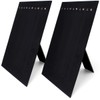 igadgitz home U7090 Velvet Necklace Stand Necklace Board Chain Stand