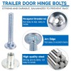 Trailer Hasp Bolt Kit for Trailer Cam Action Hasp Tools