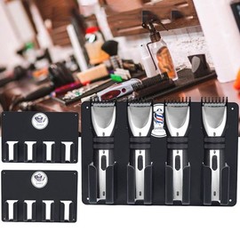 스틸 클리퍼 거치대 1+1 홀더 바리깡 미용기구 수납 바리깡 클리퍼 이발기 남자 정리 Steel Clipper Holder 1+1, Barber Tools Organizer for Hair Clippers and Trimmers, Men's Storage
