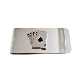Kiola Designs Four Aces Gambling Money Clip