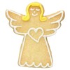 Birkmann Angel Cookie Cutter 7 cm Stainless Steel High Quality