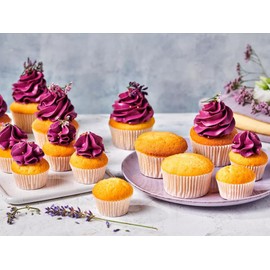 FunCakes Mix per cupcakes: cupcakes facili da usare, perfettamente uniformi, mini cupcakes o pagnotte, gusto vaniglia, qualità confettiera, halal. 500 gr. - 500 g