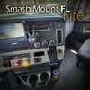 Never Inside Smash Mount FL, Freightliner Cascadia Phone Holder Kit