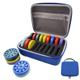 xcivi Carry Case for the Math Fidget Spinners, Storage box for Math Fidget Toy Multiplication, Organizer box for Math Facts Spinners, Math Fidget Spinners Storage