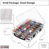 Unbranded Nail Polish Organizer Case Universal ，48 Polish Holder Carry