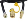 MENSI 20 Feet Natural & Propane Gas Hose with 3/8