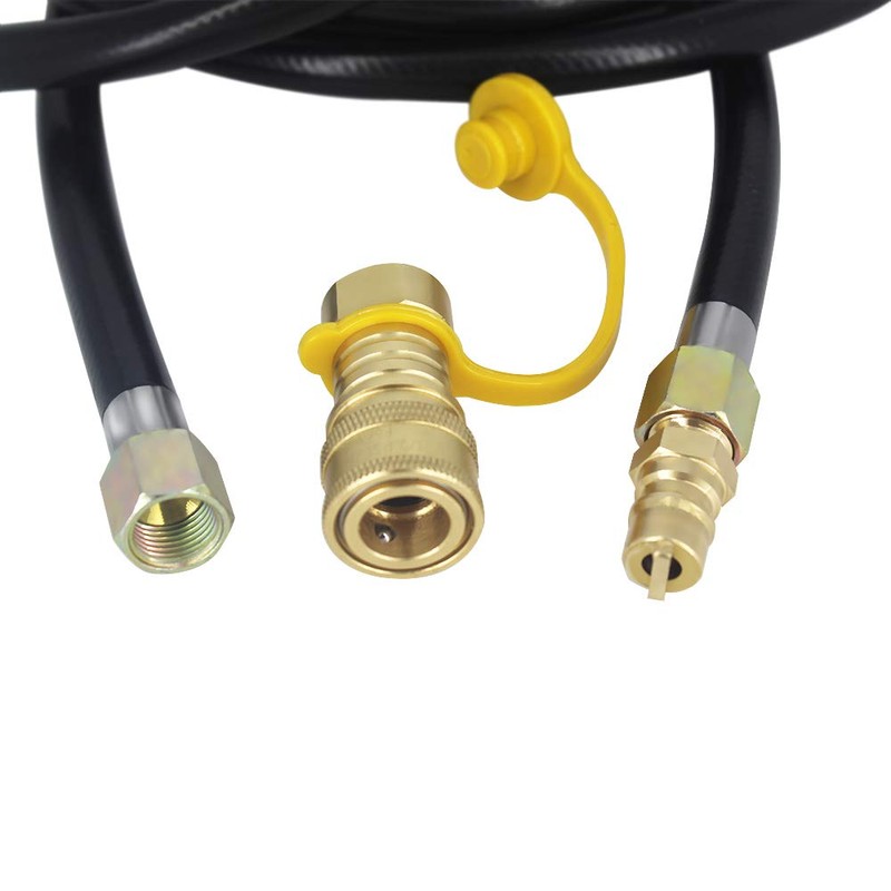 MENSI 20 Feet Natural & Propane Gas Hose with 3/8