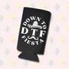 Funny Cinco de Mayo Slim Coolers, Down To Fiesta Spiked