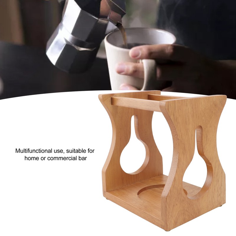 Wood Pour Over Coffee Stand Multifunction Pour Over Coffee Dripper