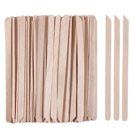 500pcs Small Wood Waxing Stick,Small Popsicle Sticks,Eyebrow Wax Sticks Waxing Wooden Body Hair Removal Applicator,Paint Stirrer, Art Projects and Craft Wood Stick