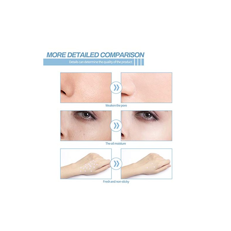 PHOERA Cara de imprimación, Primer facial para maquillaje, Suavizante hidratante