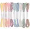 Rico Design Embroidery Thread Set, 10 Pieces, Pastel