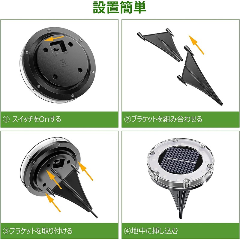 NFESOLAR LED Garden Light, Solar Light, Waterproof, Light Sensor, Stylish,