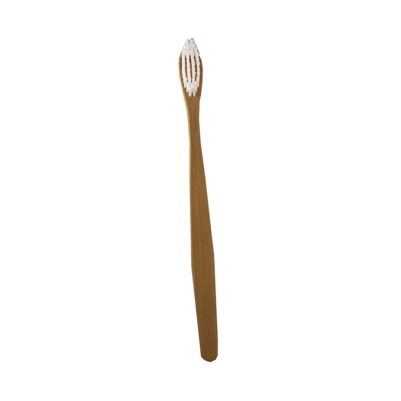 Gatuida 4pcs Biodegradable Bamboo Toothbrushes with Ergonomic Handle for Adults
