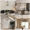 Black and Gold Chandelier for Dining Room Light Fixture, Chandelier