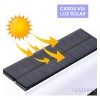Naymon 5pz Lampara Reflector Solar Luz Led Pared Sensor Exterior