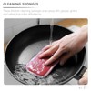 Baluue 4sets Reusable Dish Sponges Kitchen Cleaning Sponge Set Non