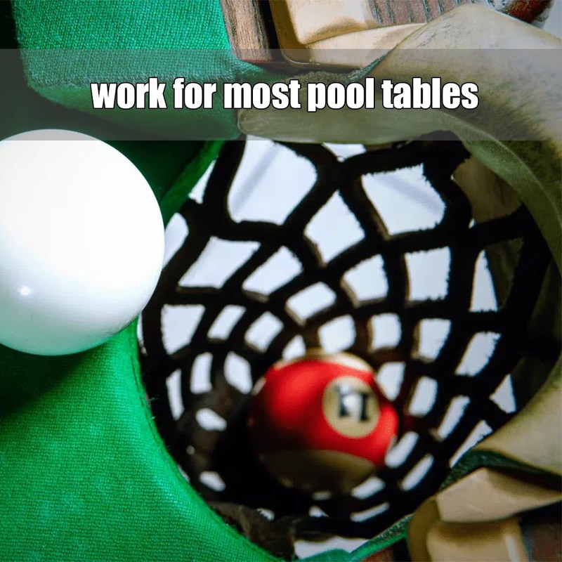 6 PCS/Set Billiards Pockets,Snooker Pool Table Pockets Replacement,Pool Tables Insert.Including