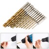 26-Piece Hexagonal Drill Bit Set, 1.5-6.5 mm Drill Bit with