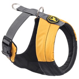 Gooby - Memory Foam Head-in Harness, Small Dog Fleece Lined Harness with Memory Foam Padding