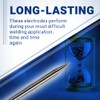 Pre-Ground TIG Tungsten Sharpened Electrodes Blue 2% Lanthanated 5-Pack (3/32"
