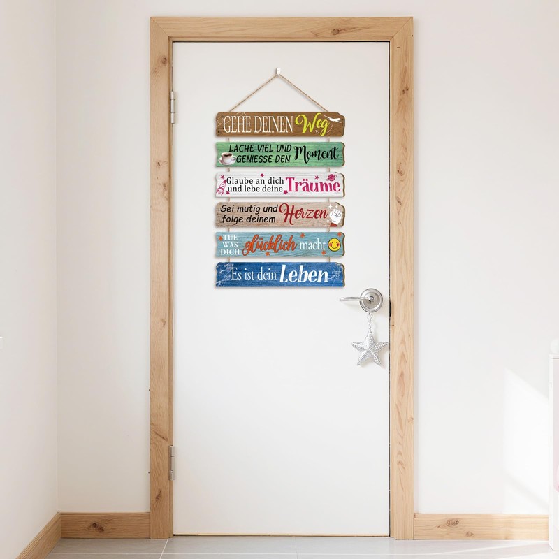 BINCUE 5025 Geh deinen eigenen Weg Wall Art