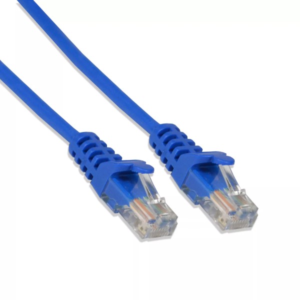 Universal Cat5E UTP Ethernet Patch Cable 350Mhz 24Awg Blue 75Ft