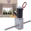 Worm Gear Motor M8 Double Right Hand Thread Dual Shaft