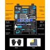 COJOSQC Essential Man's Small Tool Box Kit for House, New