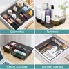 WOWBOX 25 PCS Plastic Drawer Organizer Set, Desk Drawer Divider