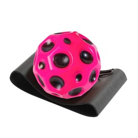 Wrist Baseballs Neon Reactive - 1 Pcs - Practice Sports Balls for Fun Outdoor Activity for Kids - Spring Training, Party Favor, Baseball Season Gift, Sports Team Party Bag Filler - Color: pink