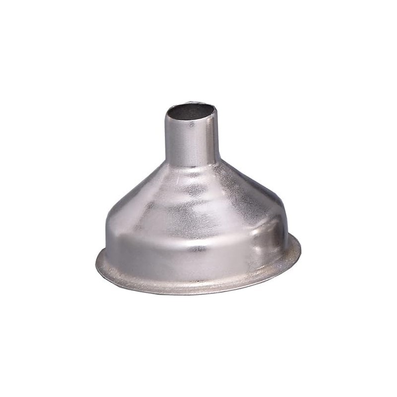 2Pcs Silver Small and Stainless Steel Funnel Suitable for Kinds