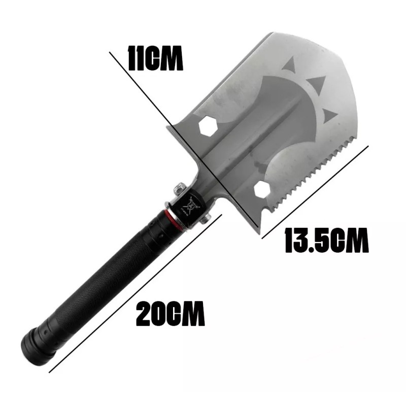 Pala Tactica Multiusos Camping Viaje Plegable Sierra Cuchill