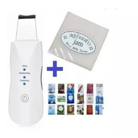 Muye Limpiador Facial 3-1 Ultrasónico + Jabón + 10 Mascarillas