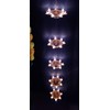 Heritage Kosh A Pair of Hanging Illuminating 5 Diyas with