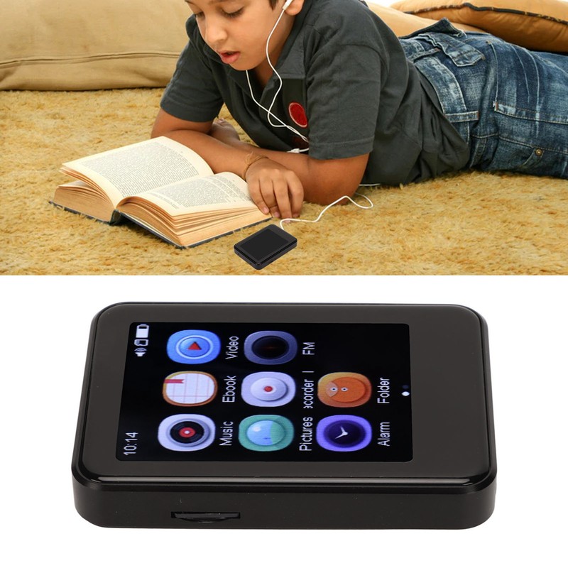 MP3 MP4 Player Bluetooth 5.0 HiFi Lossless 2.5 Inch Touch