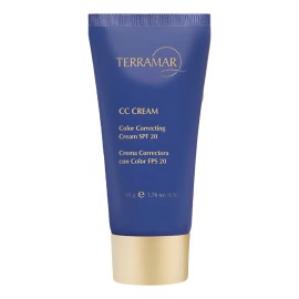 Cc Cream Fps20 Terramar, Crema Correctora Light, 50 Mls.