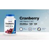 Nutricost Cranberry Extract (25,000mg) (120 Capsules) with Vitamin C &